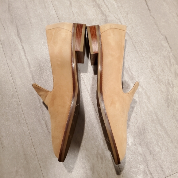 AQUATALIA Golda Suede Waterproof Loafer in Sand - Picture 3 of 8